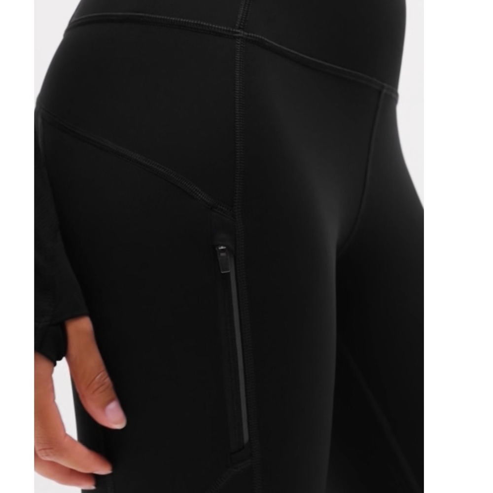 Athleta Ranier High Rise‎ Leggings Womens S Black Athleisure Workout Activewear - Picture 13 of 15
